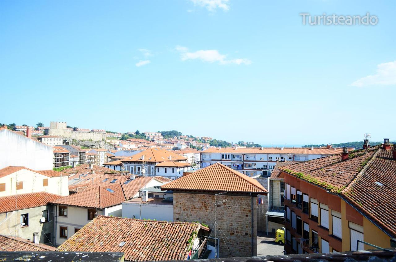 Ferienwohnung Duplex Pleamar - Gran Terraza En El Centro San Vicente De La Barquera Exterior foto